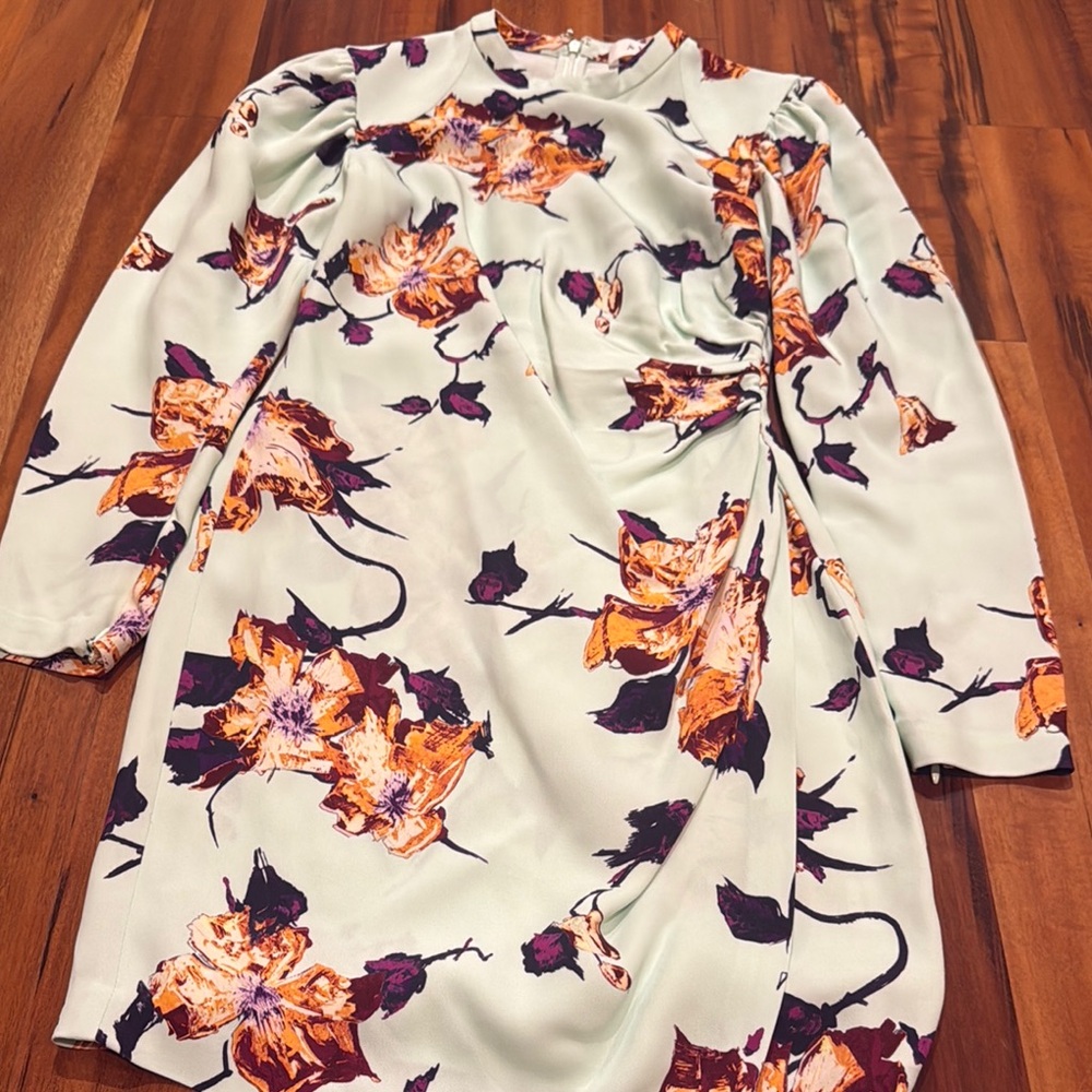 A.L.C. Floral Long Sleeve Dress